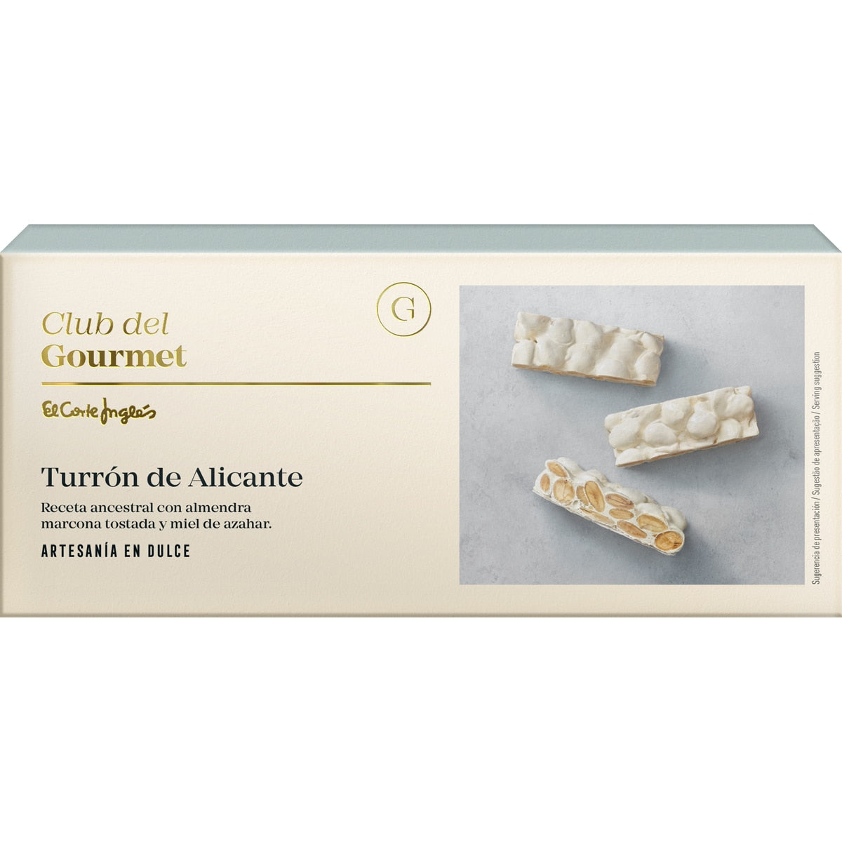 El Corte Inglés Club del Gourmet Turrón de Alicante – 250g