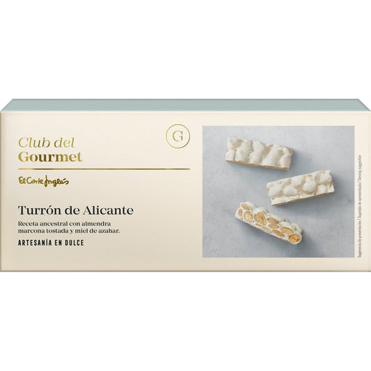 El Corte Inglés Club del Gourmet Turrón de Alicante – 250g