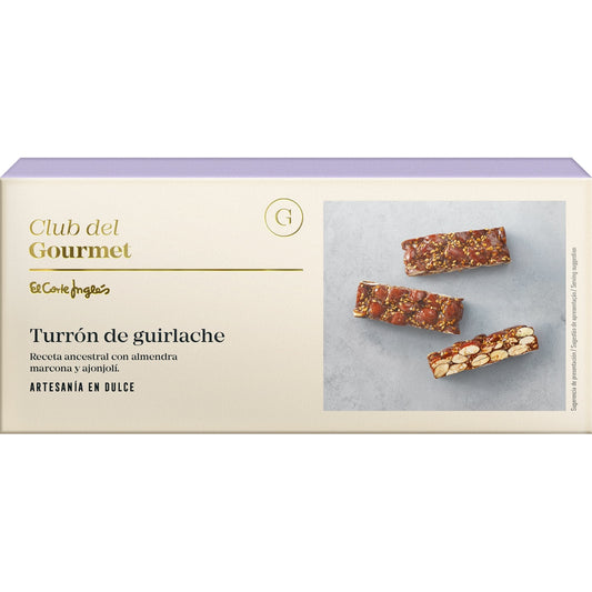 Club del Gourmet Guirlache Turrón – Spanish Almond Brittle 250g