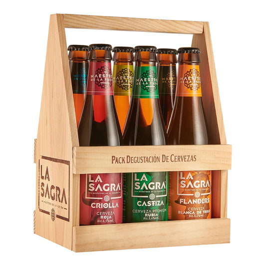 La Sagra Craft Beer Variety Pack – 6 Spanish Artisanal Beers 330g