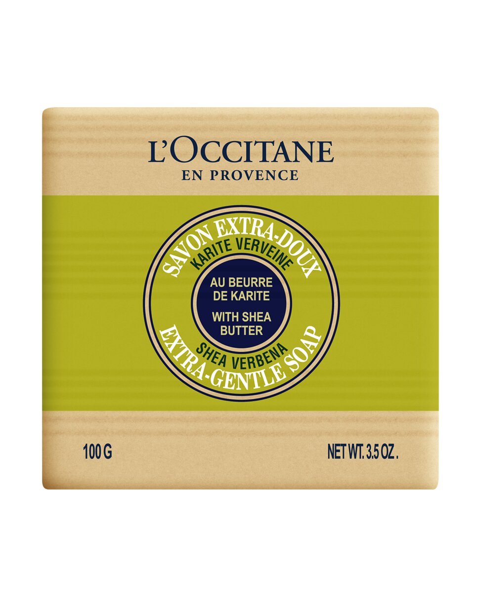 L'Occitane Verbena & Shea Butter Soap – Extra-Gentle French Bar 100g
