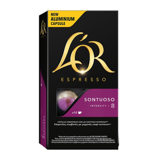 Marcilla L'Arôme Espresso Sontuoso – Nespresso Compatible Capsules 40g